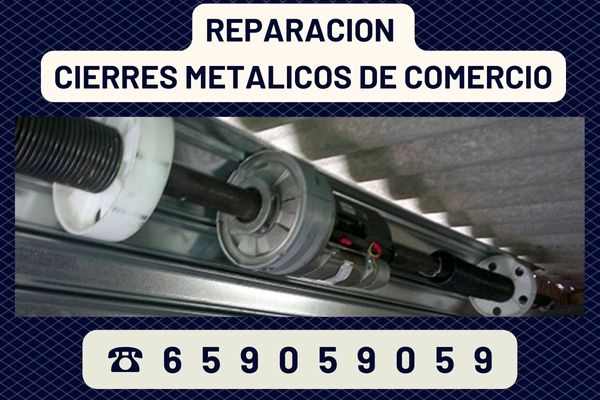 Reparacion de cierres de comercio en Madrid